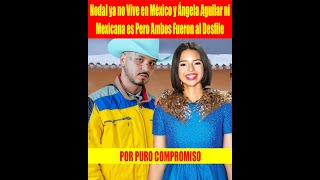 Nodal ya no Vive en México y Ángela Aguilar ni Mexicana es Pero Ambos Fueron al Desfile [upl. by Guthry859]