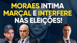 Urgente Alexandre de Moraes intima Pablo Marçal e interfere nas eleições [upl. by Llennahs344]