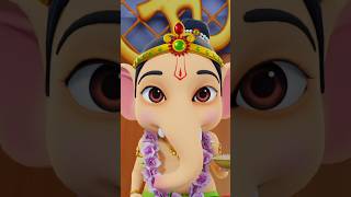 Ganpati Bappa Morya Festival Shorts गणपति बप्पा मोरया shorts hindicartoon ganeshchaturthishorts [upl. by Irod]