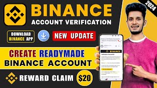 Binance Account Create New Update  Binance Account KYC Verification  Binance App Download [upl. by Lacefield]