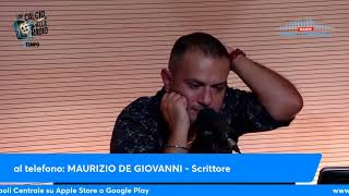 MAURIZIO DE GIOVANNI I Delinquenti non devono entrare allo stadio Un Calcio alla Radio 2709 [upl. by Fiel]