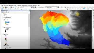 Delineation of Watershed and subwatersheds [upl. by Sidman]