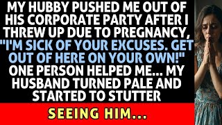 My Hubby Pushed Me Out Of His Corporate Party After I Threw Up Due To Pregnancy quotGet Out Of Herequot [upl. by Wolcott]