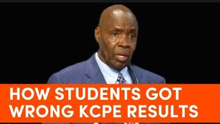 KCPE 2023 WRONG RESULTS HOW STUDENTS SCORED 83 IN EVERY SUBJECT [upl. by Jourdain]