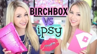 Unboxing Birchbox vs Ipsy  SEPTEMBER  eleventhgorgeous [upl. by Aicad]