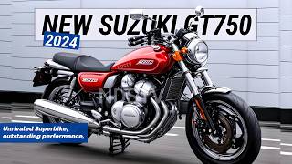 2024 NEW Suzuki GT750 Unrivaled Superbike outstanding performance Surpassing its competitors [upl. by Bronez82]