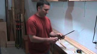 Making The Gunwales  Scarf Joint [upl. by Leirua]