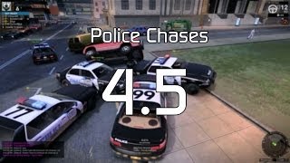 APB Reloaded  Police Chase 45 And some extras at the end [upl. by Nogam]