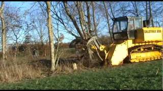 GALOTRAX 800  World heaviest forestry mulcher  Broyeur forestier le plus puissant au monde [upl. by Libbna]