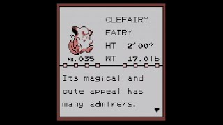 Pokemon RedBlue  Catching Clefairy [upl. by Press]