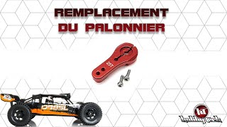 Hobbytech DB8SL  REMPLACEMENT DU PALONNIER Par Le HT510025 [upl. by Stronski]