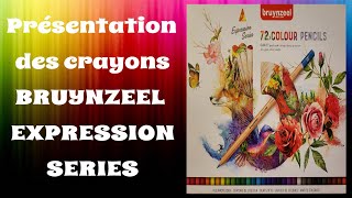 Présentation des crayons Bruynzeel Expression Séries [upl. by Buatti413]