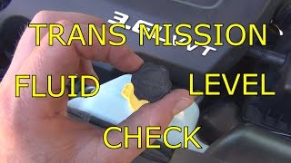 How to check transmission fluid in a 2012 Dodge Journey [upl. by Lewis]