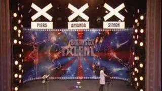 Britains got talent  DUCK CANON failure [upl. by Wandis]