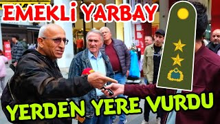 Emekli Yarbay Tüm Sistemi Yerden Yere Vurdu  Sokak Röportajları [upl. by Georgiana]