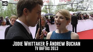 Jodie Whittaker amp Andrew Buchan Interview  TV BAFTAs 2013 [upl. by Unam9]