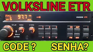 🔑 Radio Volksline ETR bosch Key Code desbloqueio programando nova senha SDE2506 eprom dump bin [upl. by Luis]