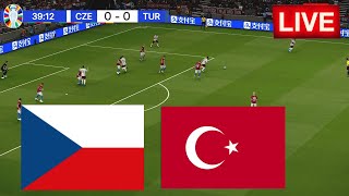 🔴LIVE  CZECHIA vs TURKIYE I UEFA EURO 2024 I LIVE FOOTBALL MATCH TODAY [upl. by Theall14]