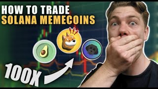 How I trade 100x Memecoins on Solana a tutorial [upl. by Nonregla]