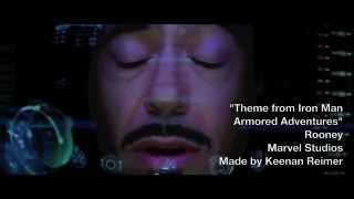 Iron Man Armored Adventures Live Action Intro Iron Man Tribute [upl. by Anitsirt342]