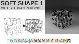 Sketchup Tutorial Softshape 1 [upl. by Delahk354]