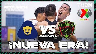 HIGHLIGHTS  Pumas vs FC Juárez  Liga Mx  CL2024 J1  TUDN [upl. by Worden]