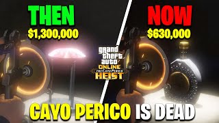 CAYO PERICO HAS BEEN NERFED FOREVER 30 Payout Decrease WHAT ARE YOU DOING ROCKSTAR [upl. by Publias714]