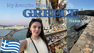 My favourite place in Greece 🇬🇷 Naxos vlog [upl. by Mayer]