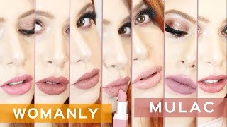 WOMANLY COLLECTION di Mulac  Prime impressioni  👄SWATCHES ROSSETTI  Erikioba [upl. by Arag]