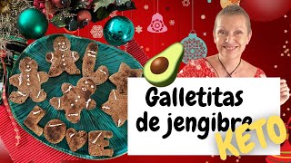 Galletitas de jengibre KETO [upl. by Verla]