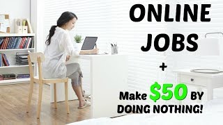 WORK AT HOME JOBS HIRING NOW  NO EXPERIENCE EASY MONEY MAKE YOUR OWN SCHEDULE [upl. by Leoj]