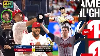 Phillies Outplay Braves to Secure a 30 Victory  Mlb highlights [upl. by Ignatius431]