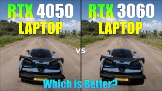 RTX 4050 vs RTX 3060 Laptop  Test in 7 Games in 2024  Which is better [upl. by Primaveras]