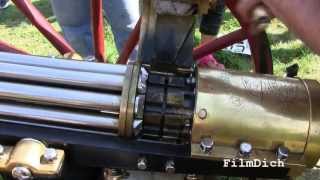 Gatling Gun Live in Linau  Maximale Schussrate 1200 pro Minute  Modell 1874 [upl. by Ijar309]