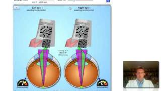 EyeDock vision simulator demonstration [upl. by Beaumont]