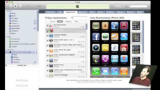 Arranging iPhone Apps with iTunes MacMost Now 348 [upl. by Rfinnej]