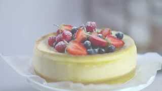 classic baked cheesecake  donna hay [upl. by Nodnart]