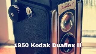 1950 Kodak Duaflex II  Vintage Film Camera [upl. by Tidwell23]