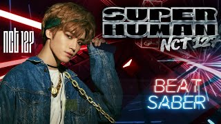 Superhuman  NCT 127 Expert Beat Saber custom song [upl. by Nolos634]