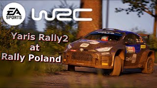 Toyota GR Yaris Rally2 at Rally Poland  EA Sports WRC Expansion [upl. by Eelreveb]