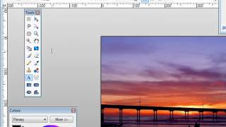 How To Watermark Your Images  Microsoft Paint software [upl. by Lindy]