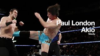 Paul London vs Akio  The COMPLETE Velocity Feud [upl. by Eilrebmik268]