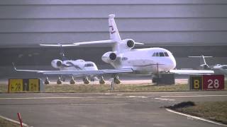 Dassault Falcon 900EX quotFASTquot Takeoff HD [upl. by Aehtla]