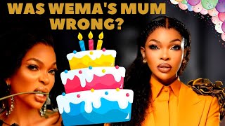 This Was The Worst Birthday Party Of My Life Wema Sepetu Shares After Her Mum Called Her Out [upl. by Otsirave]