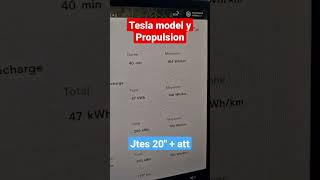 autonomie tesla model y rwd propulsion 2023 [upl. by Atinna]