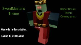 TDS  SwordMasters Theme SFOTH Event  Roblox [upl. by Deirdre]