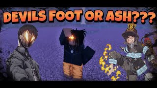 Fire Force Online  Devils Foot or Ash WHICH IS BETTER  DF vs Ash PVP [upl. by Namlaz]