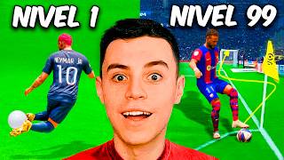 Goles IMPOSIBLES de Neymar Nivel 1 a Nivel 100 [upl. by Enaxor280]