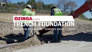 Trench Foundation  Downers Grove Illinois [upl. by Ateloj]