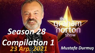 The Graham Norton Show S28E25 Compilation 1  23042021 [upl. by Polloch]